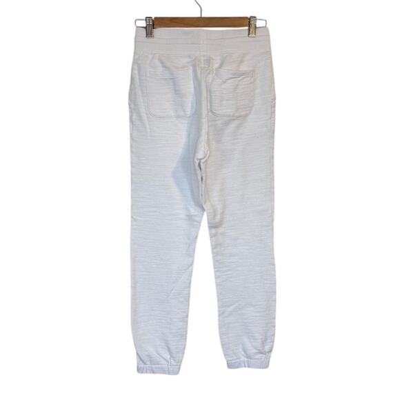 J.Crew Vintage Fleece Joggers Women XXS White 100% Cotton Loungewear Casual - Picture 4 of 8